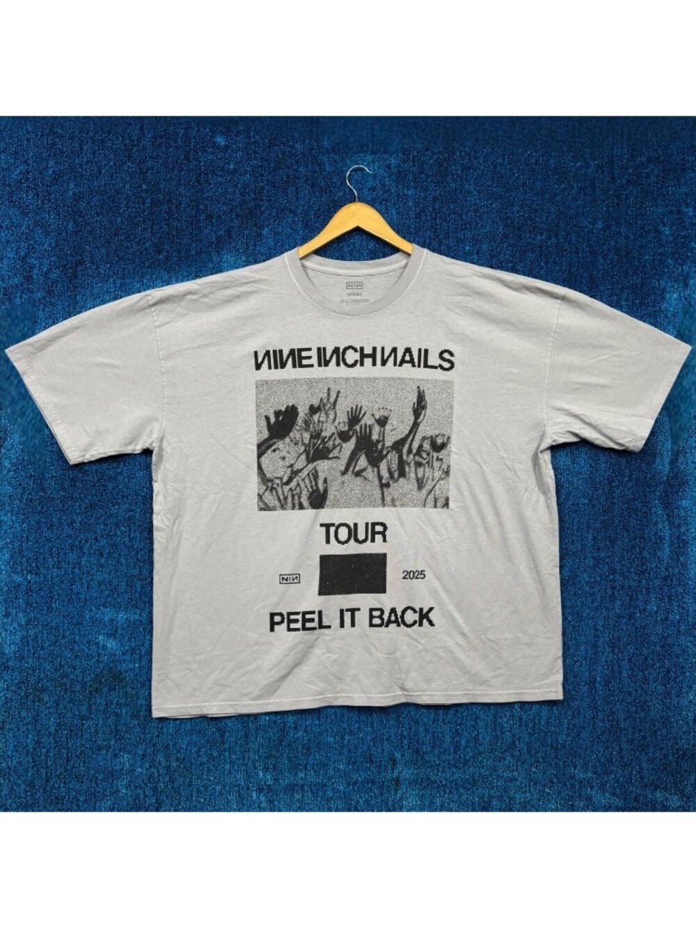 Nine Inch Nails Peel It Back Tour Rock T-Shirt Size XXXL
